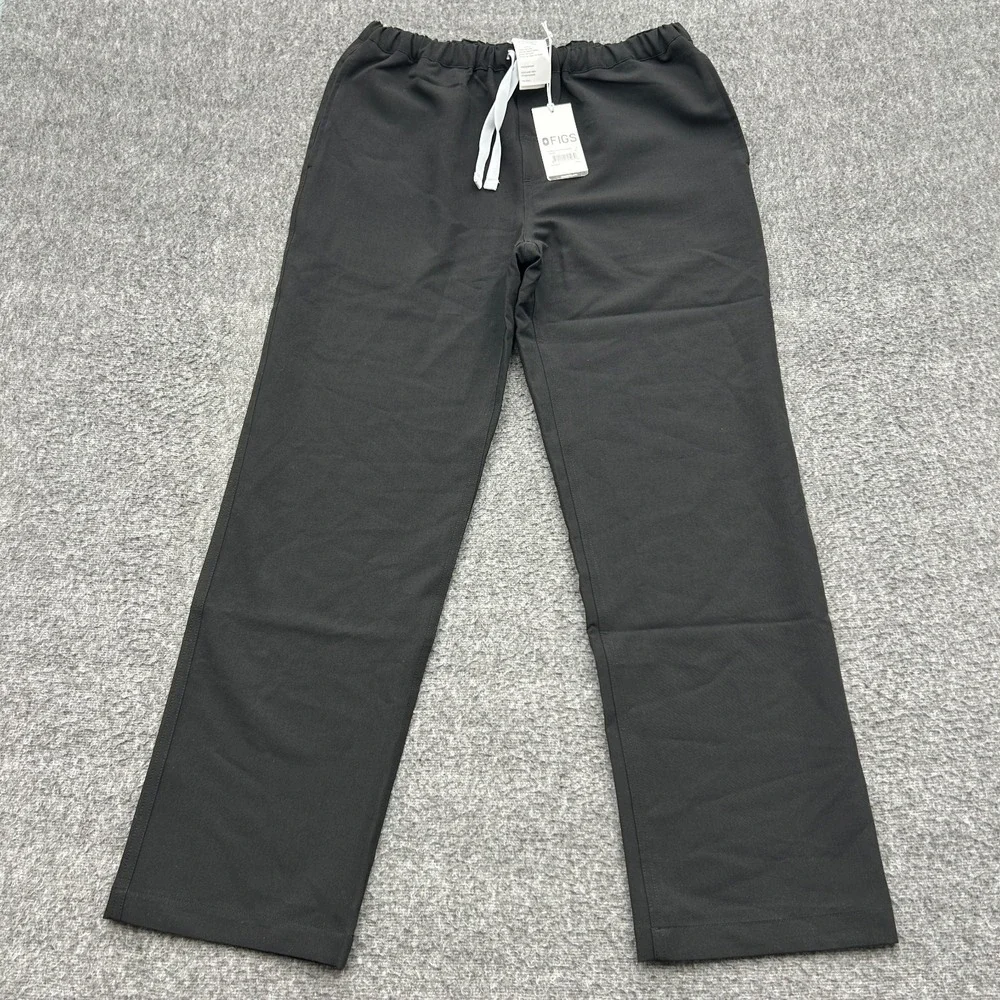 FIGS Mens Pisco Basic Scrub Pants Small Short SS Black